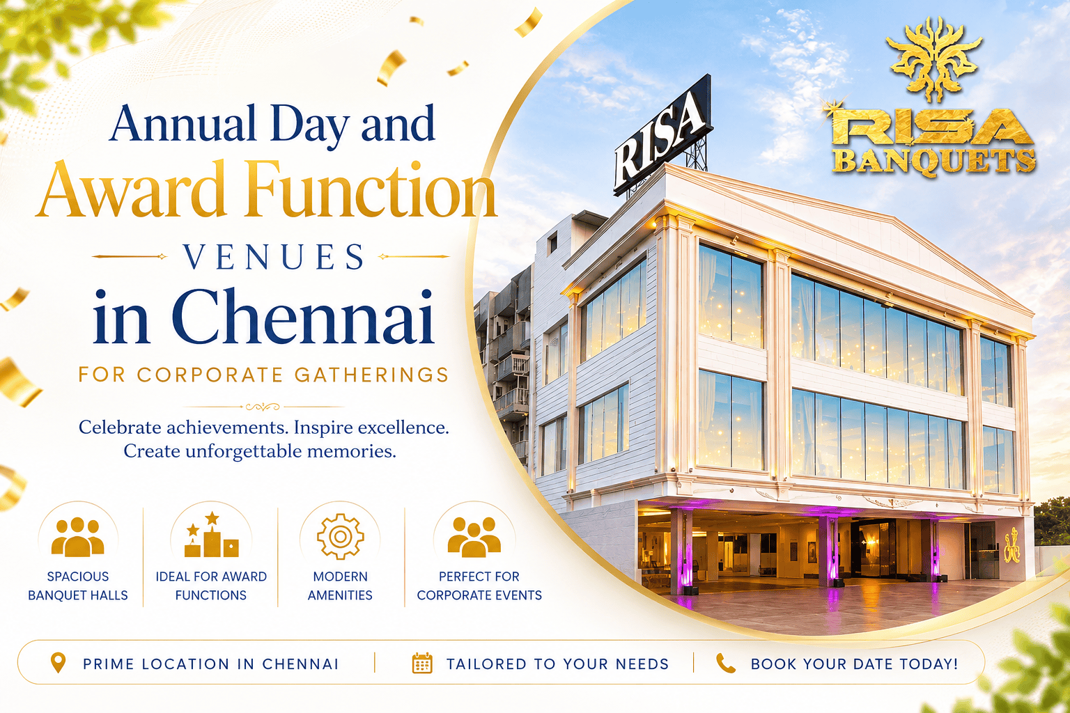 Annual Day and Award Function Venues in Chennai for Corporate Gatherings